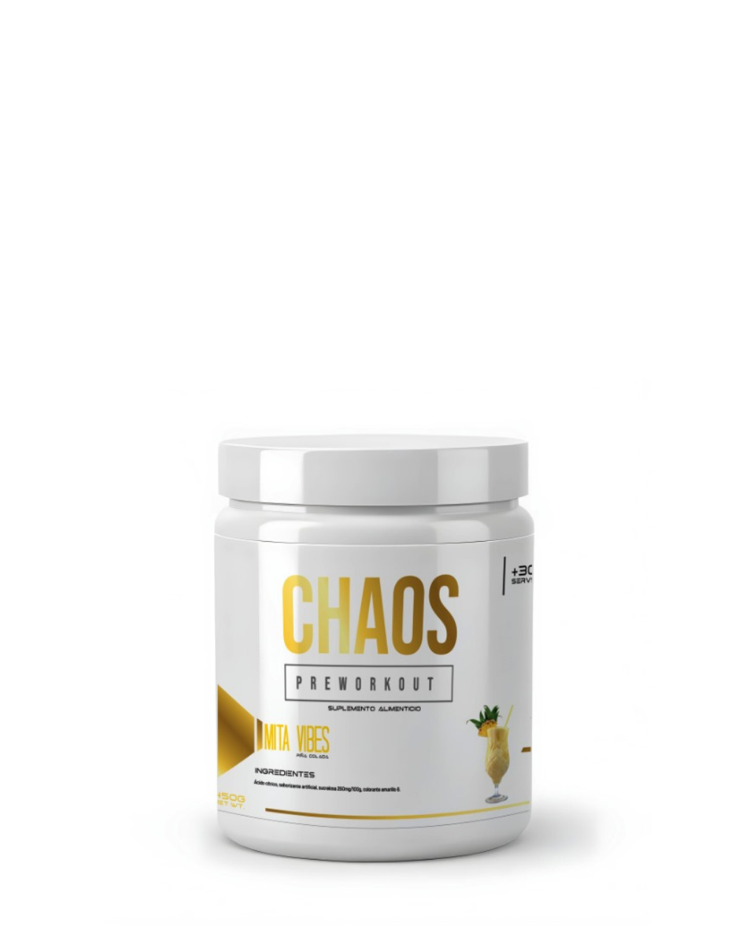 CHAOS Pre-workout de alto rendimiento