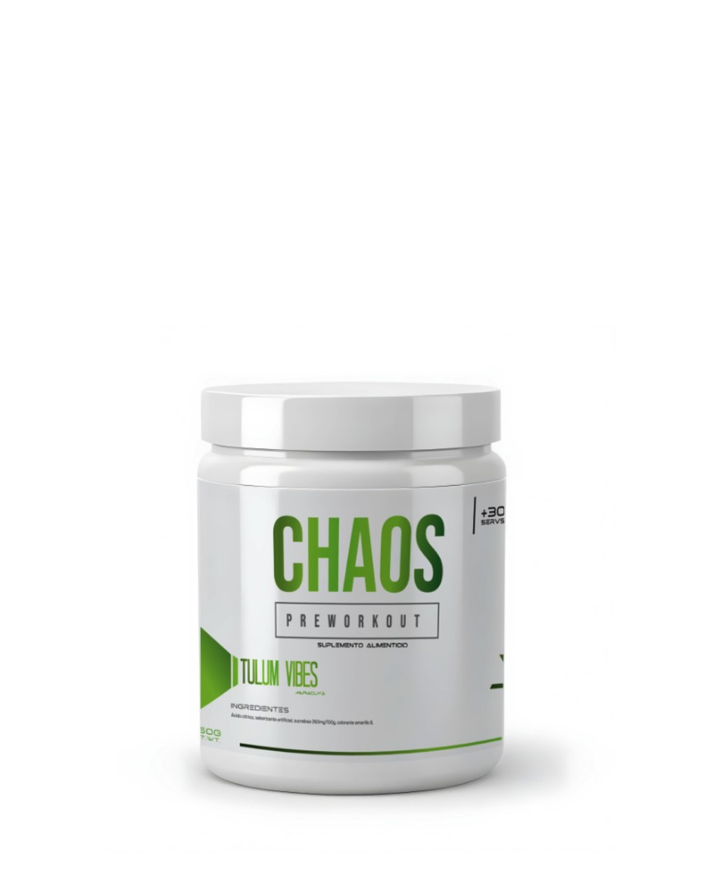 CHAOS Pre-workout de alto rendimiento