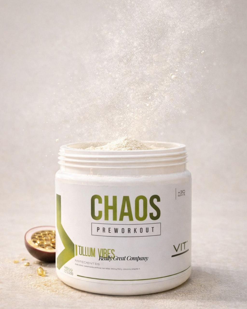 CHAOS Pre-workout de alto rendimiento